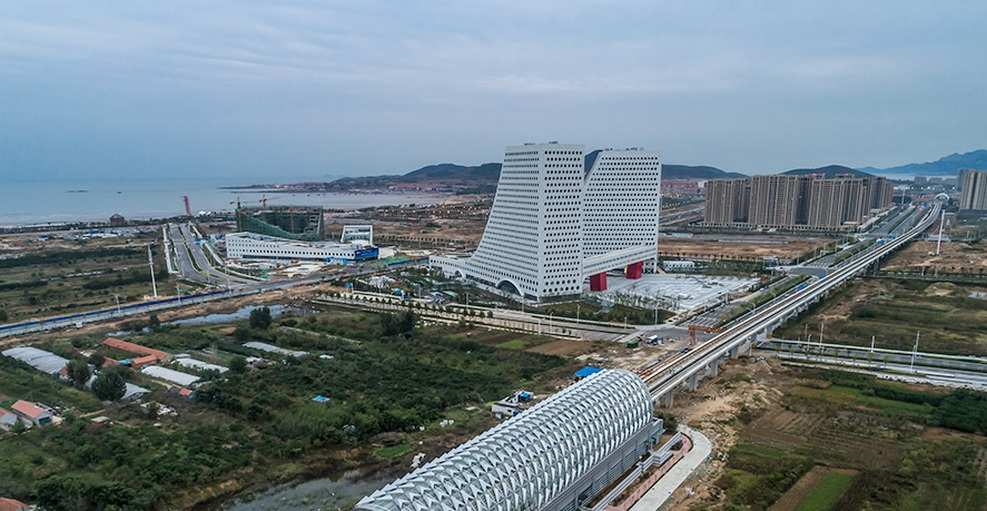 鳌山湾滨海公园一带海岸