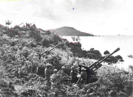 志愿军炮兵阵地