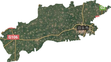 泊头市卫星地图