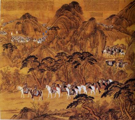 郎世宁·弘历哨鹿图