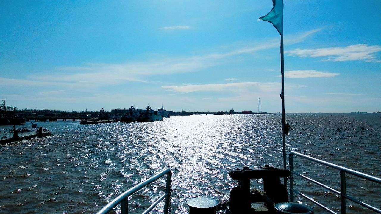 横沙岛附近水域