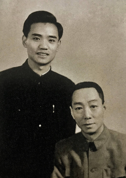 马长礼与老师谭富英