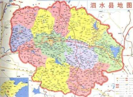 泗水县地图