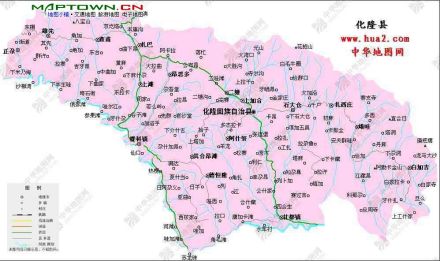 化隆回族自治县地图