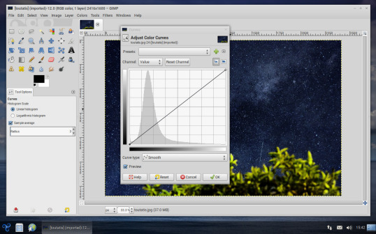 Trisquel 9.0 上的 GIMP