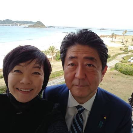 安倍晋三和安倍昭惠