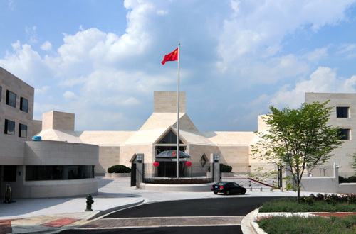 中国驻美大使馆办公楼外貌