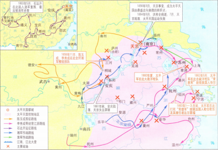 太平天国后期形势 