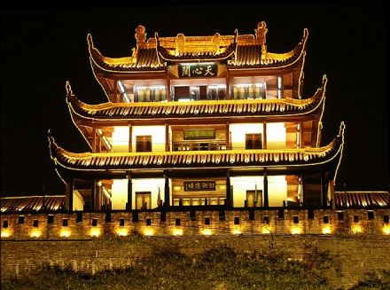 天心阁夜景