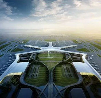 青岛胶东国际机场远期效果图