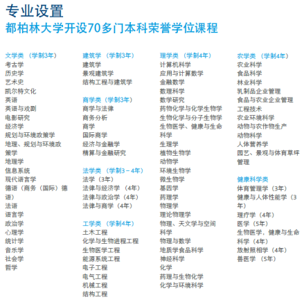 本科课程