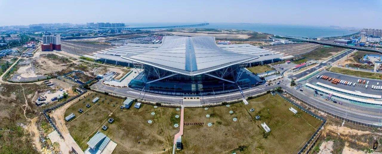 青岛北站建筑外观