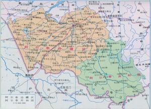 行政分区图