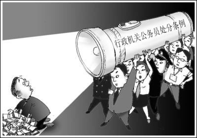 行政处分漫画