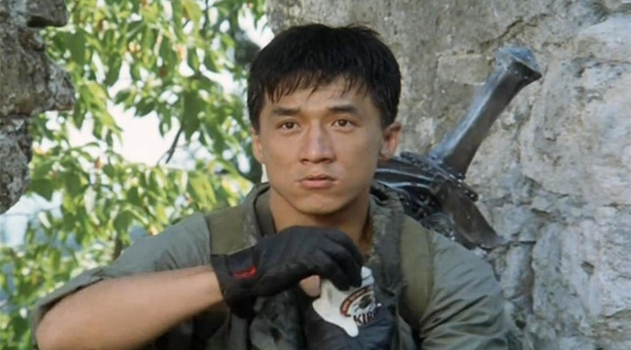 《龙兄虎弟》中饰演亚洲飞鹰Jackie