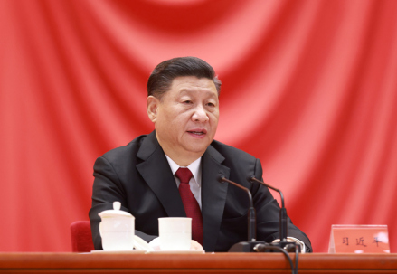 2021年5月1日，习近平讲话。