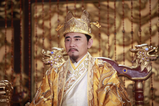 《武则天秘史》中饰演李治