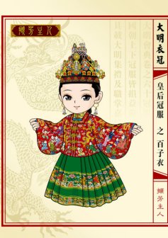 大明皇后衣冠