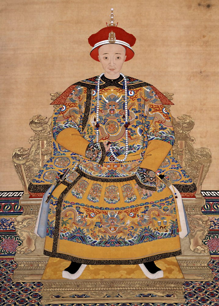 咸丰帝画像