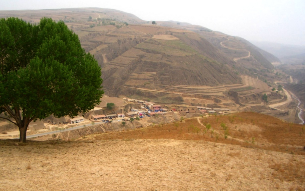白于山腹地定边县主要地貌