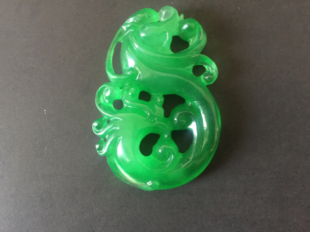 清朝皇宫玉佩摆件