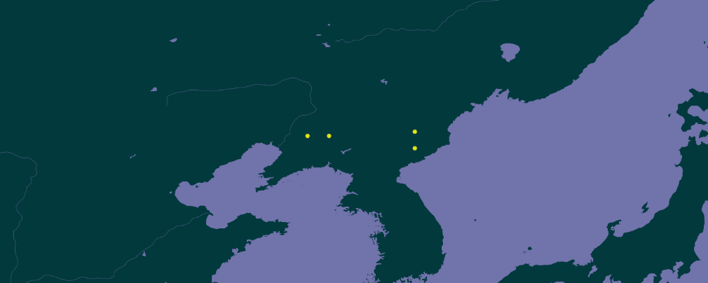 东北七鳃鳗世界分布图