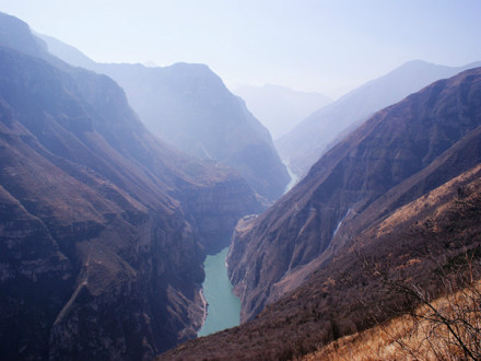 大渡河金口大峡谷 