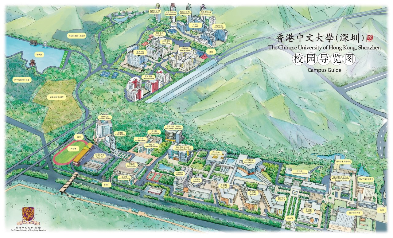 校园导览图 