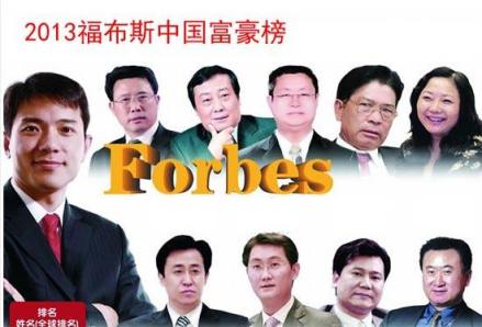 2013年中国富豪榜