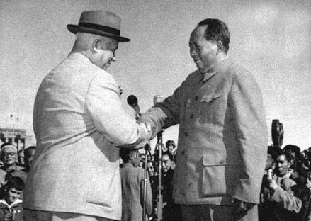赫鲁晓夫与毛泽东