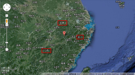 石耳山地理位置谷歌地图数据