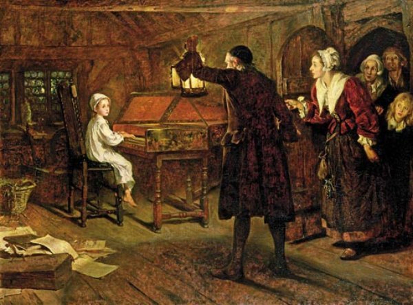少年时期的亨德尔，1893年绘 