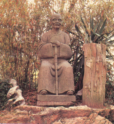 丁敬塑像