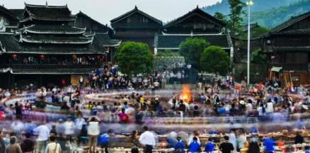 通道县坪坦村——长席宴