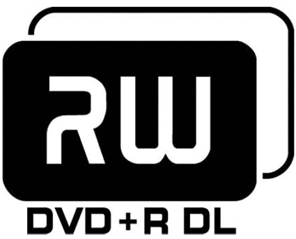 双层 DVD+R 的标识