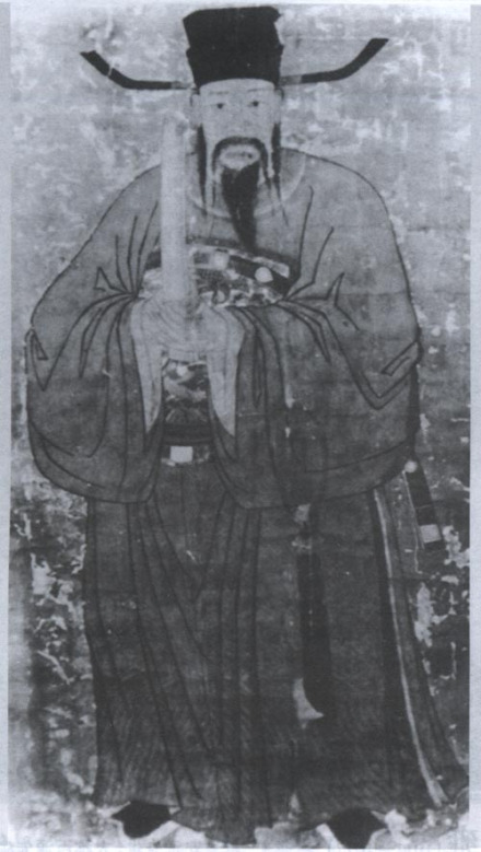 蔡襄全身画像 