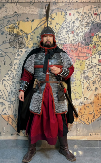 中国武士甲装