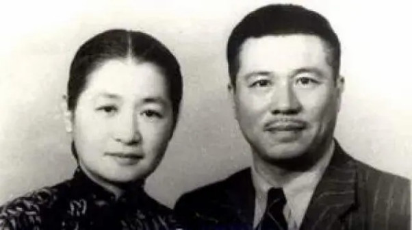 1948年的王淑贞与丈夫倪葆春教授