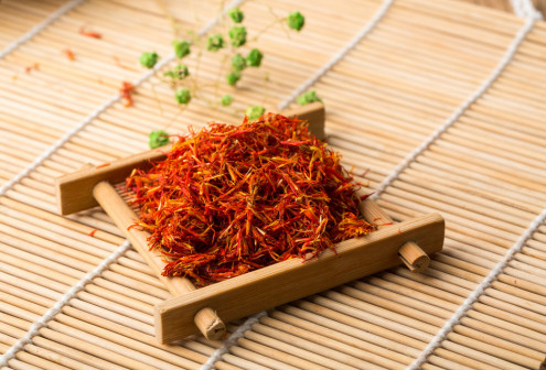 中药 红花 实拍