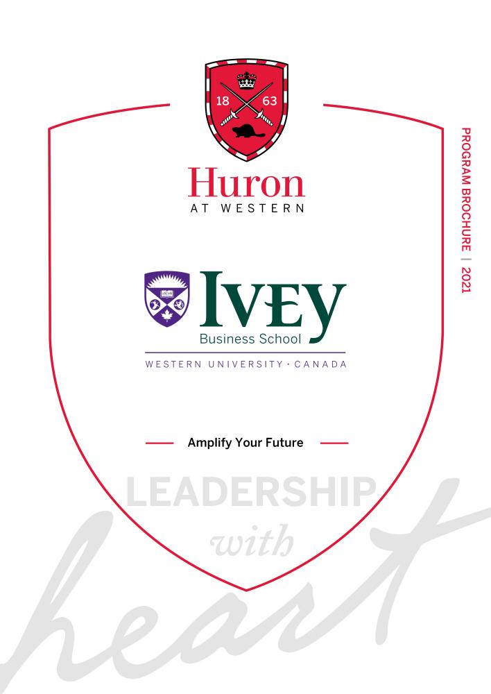 HURON+IVEY HBA PROGRAM 