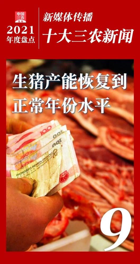 2021年度新媒体传播十大三农新闻