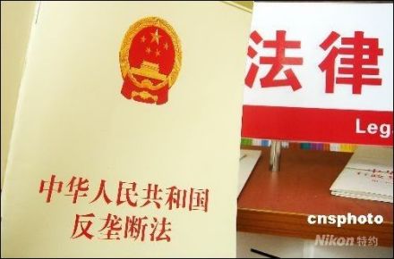 《中华人民共和国反垄断法》