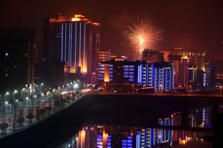 南江县夜景