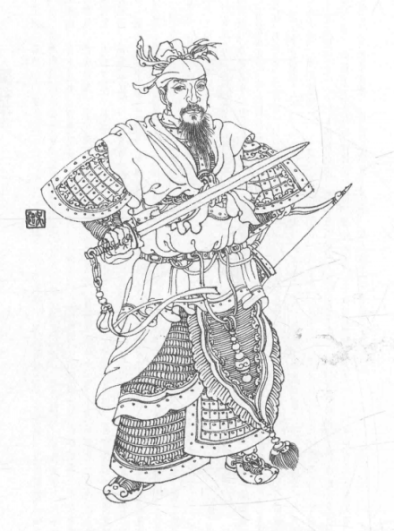 吴起画像 