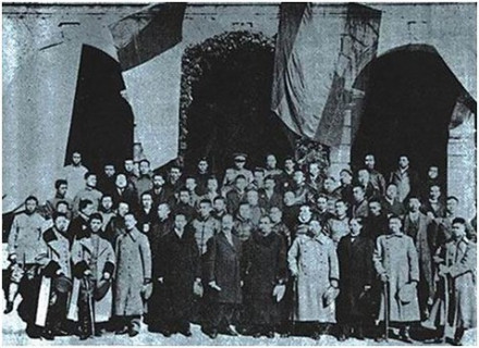 1911年12月,南京临时政府成立时的各省代表 