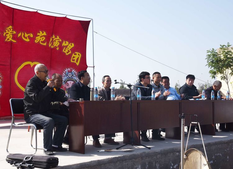 临晋镇坑西新村欢天喜地过大节掠影