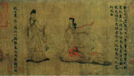 《女史箴图》（局部）—东晋顾恺之