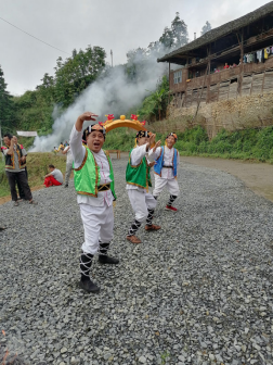 傩戏《庆鼓堂》表演 -雷学业摄
