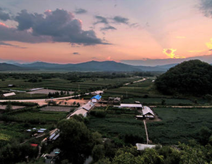 迎兰朝鲜族乡风景照