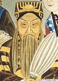 ‘同光十三绝’画像，卢胜奎饰孔明